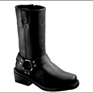 Harley Davidson 85354 Women Hustin Harness Leather Motorcycle Boots US S…